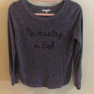 Namaste in Bed top women’s size small